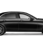 Luxury Mercedes E-Class chauffeur service for Paris airport transfers, private car service, and premium transportation in Paris.